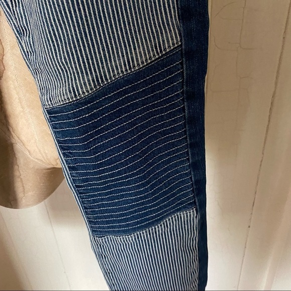 FRAME DENIM SZ 26 Le Skinny De Jeanne Striped Jean - Picture 2 of 6
